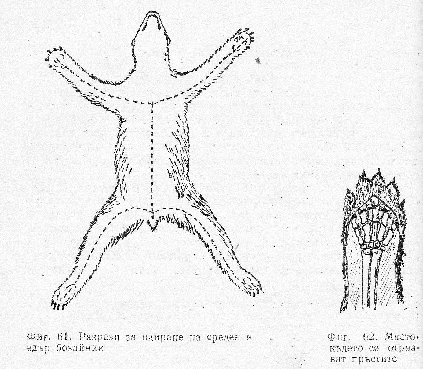 Разрези и одиране